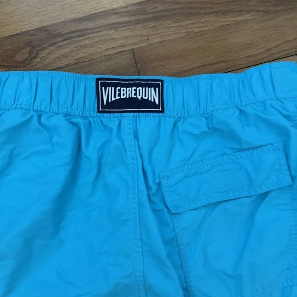 Vileberquin Flat Belt Swim Trunks Men's Size Small